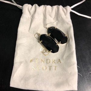 Kendra Scott black earrings